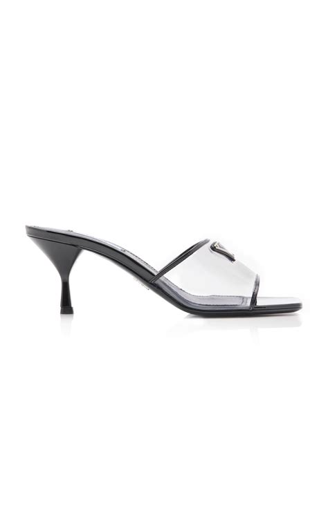 prada pvc mules|prada mules for women.